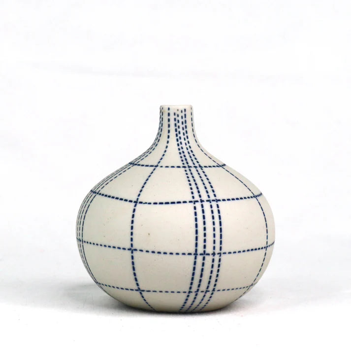 Argo Vase Plaid (Small)