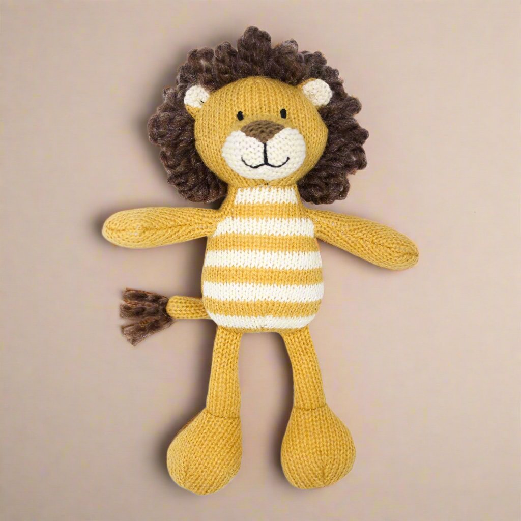 Arthur Stripey Lion Rattle