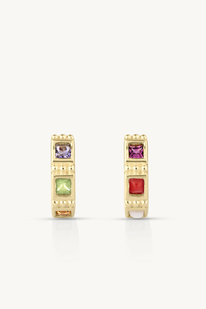 Aurora Gold Hoops