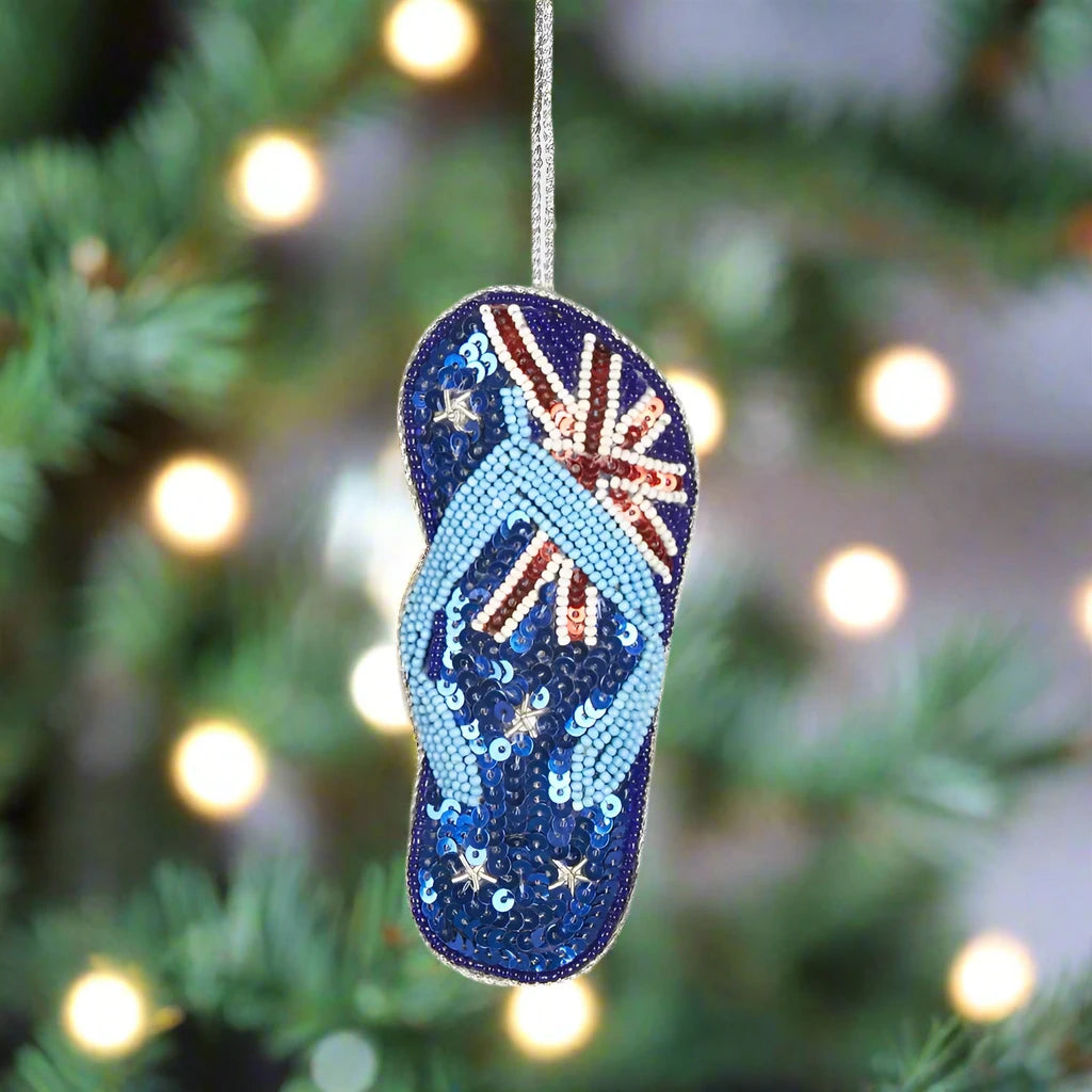 Aussie Thong Christmas Decoration
