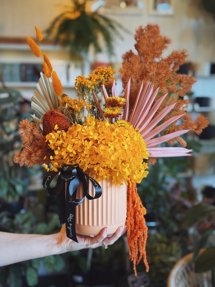 "Autumn Breeze" Dried Flower Arrangement