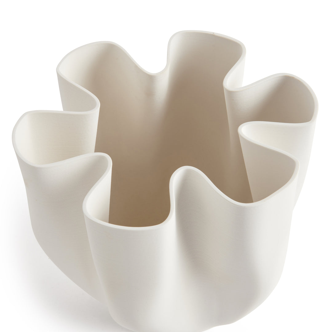 BAILEY White Vase: Small