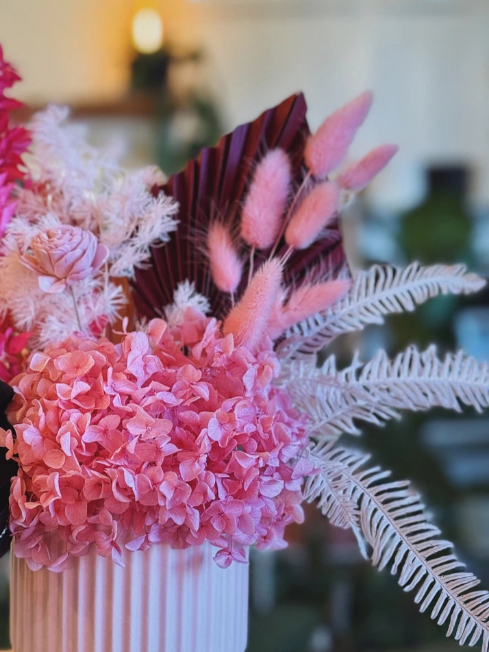 "Barbie Girl" Dried Flower Arrangement