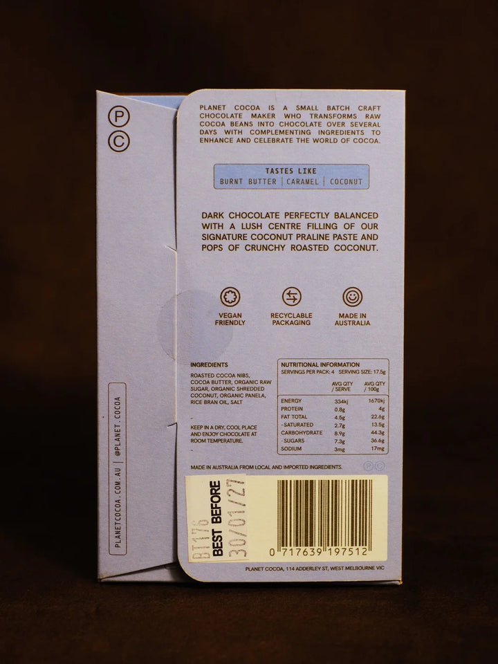 Coconut Praline | Dark Chocolate