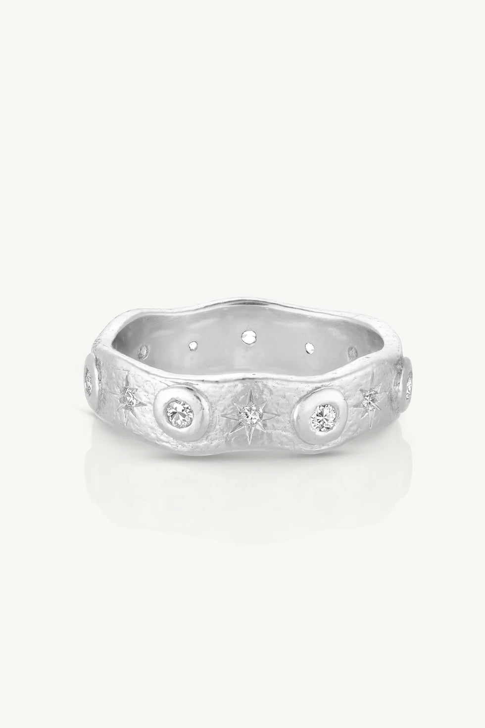 Cosmic Silver Ring
