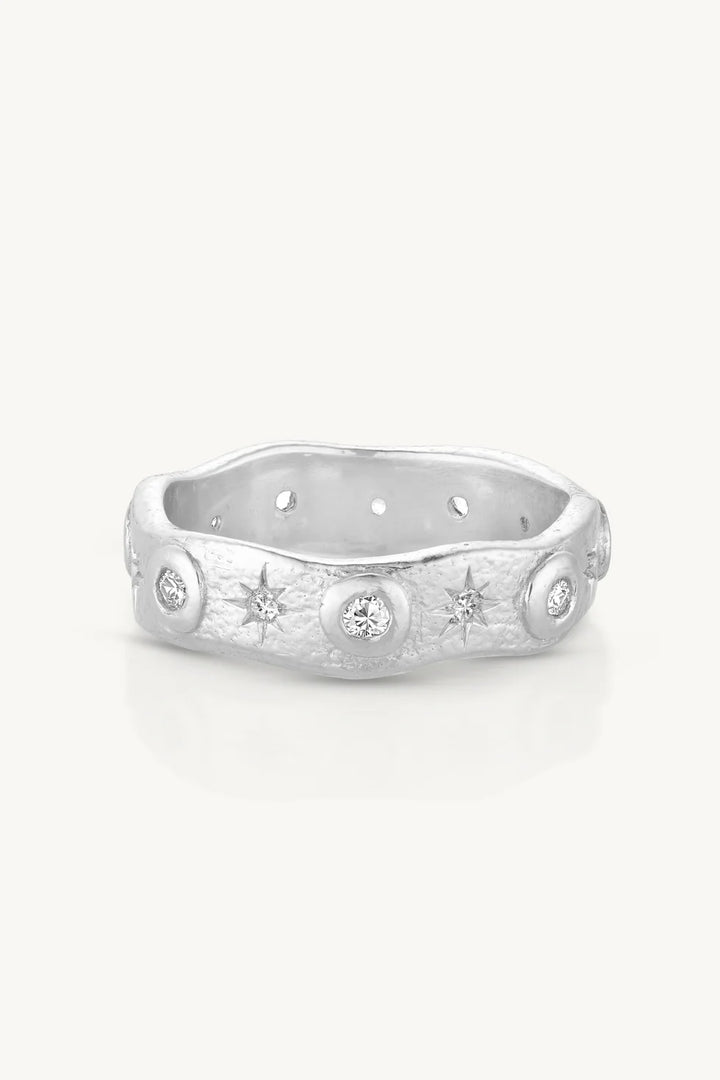 Cosmic Silver Ring