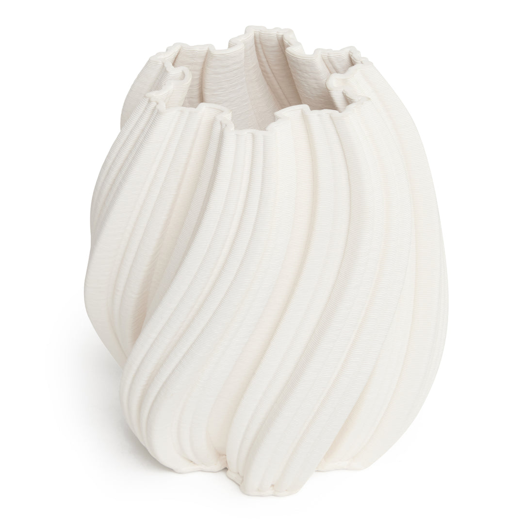 EMMA White Vase: Small