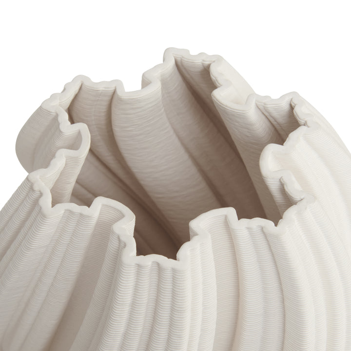 EMMA White Vase: Small