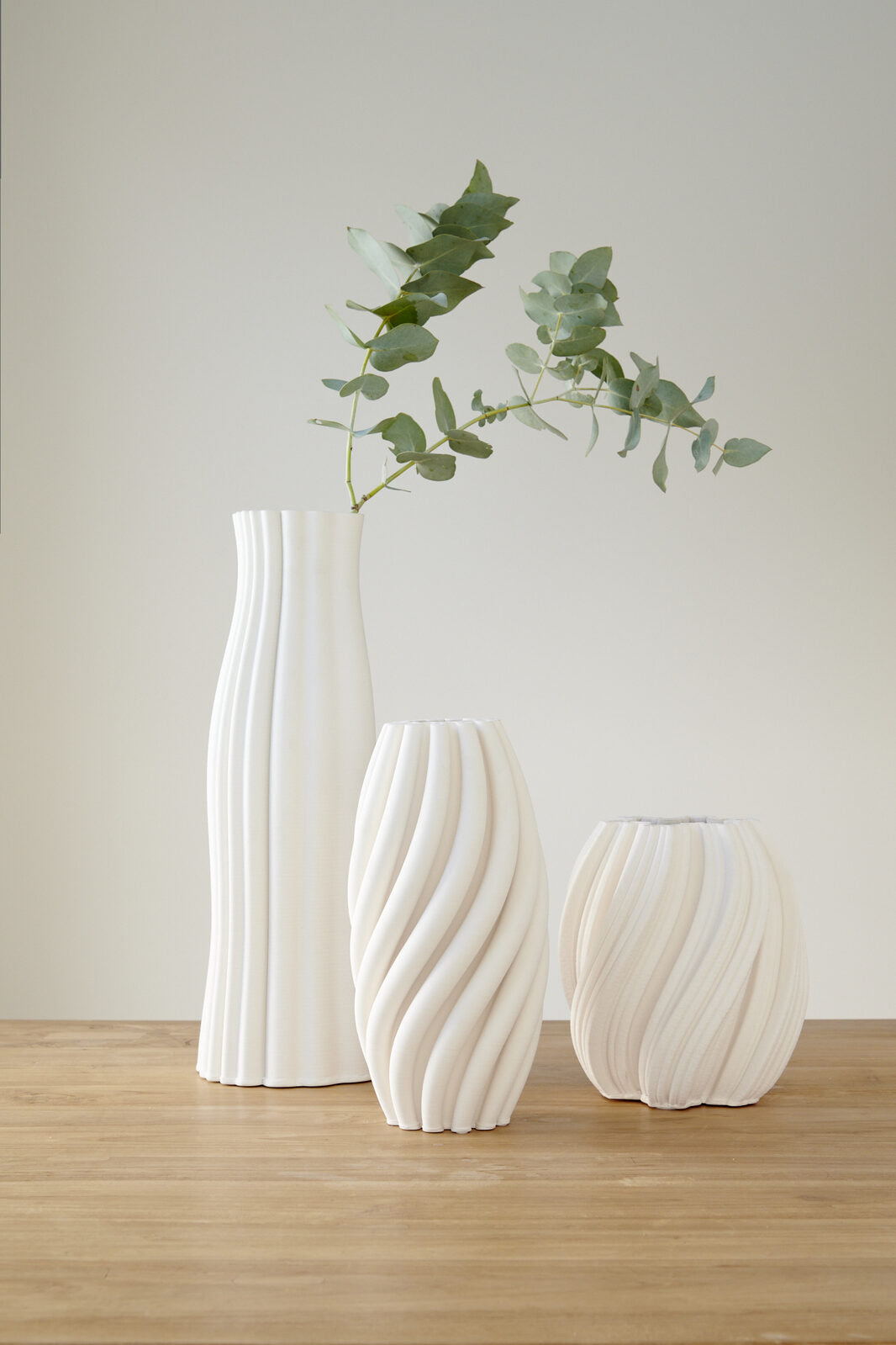 EMMA White Vase: Small