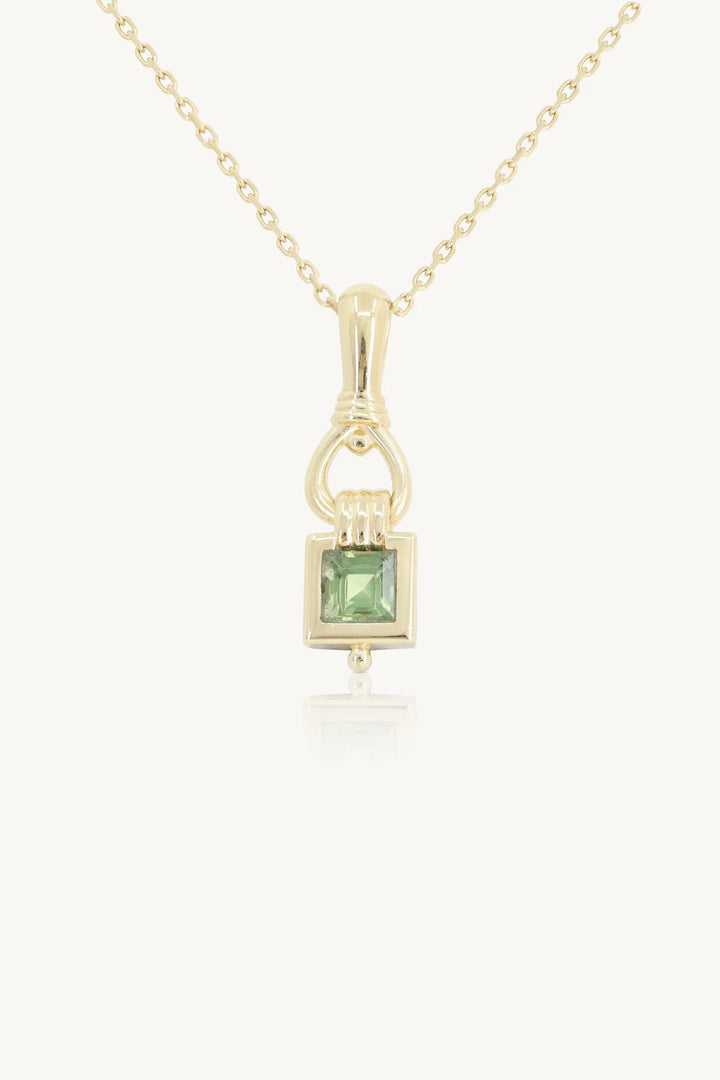 Freya Apatite Gold Necklace