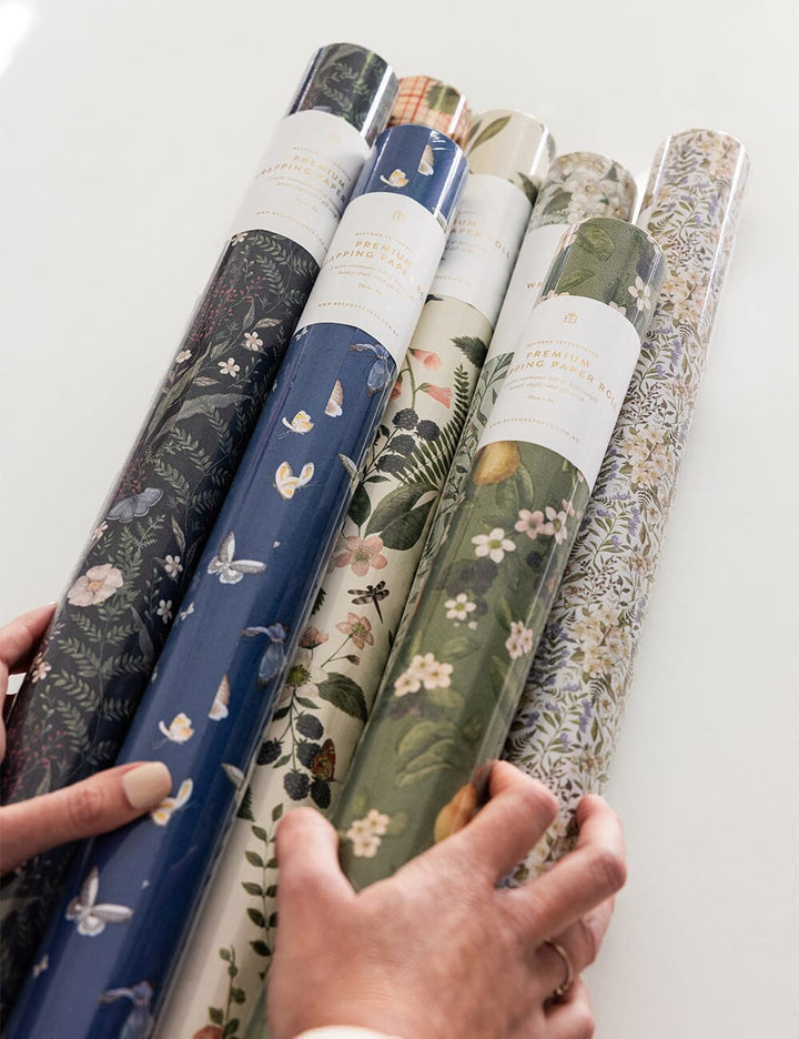 Bespoke Letterpress | Gift Wrap Rolls