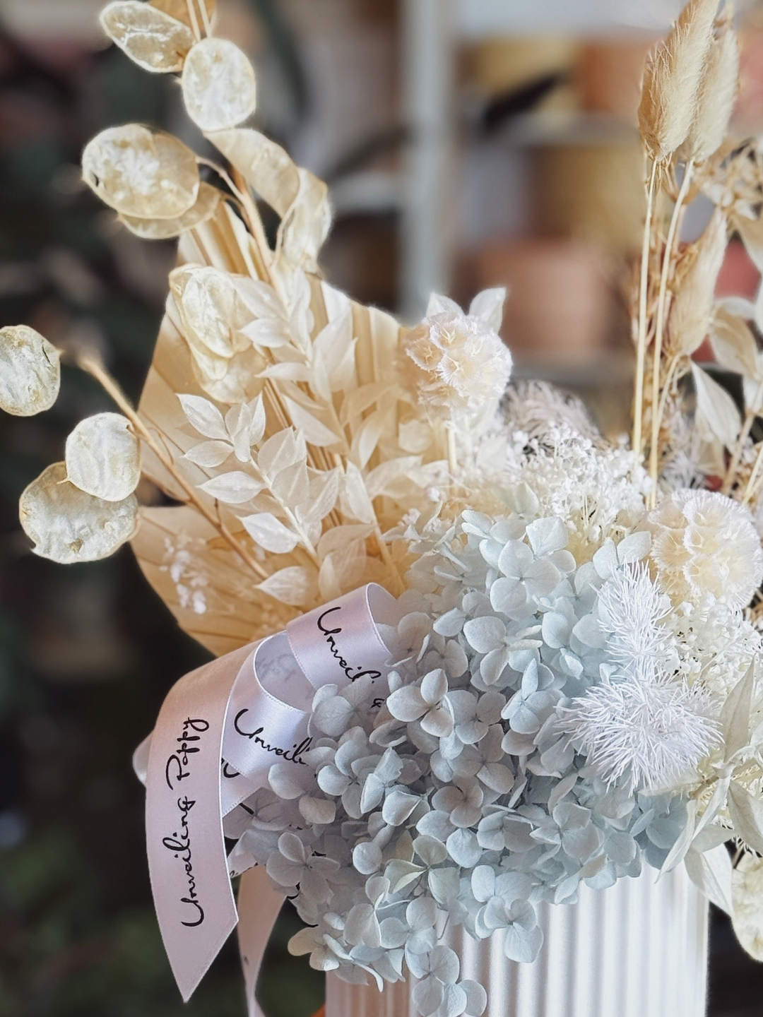 "Hamptons" Dried Flower Creation
