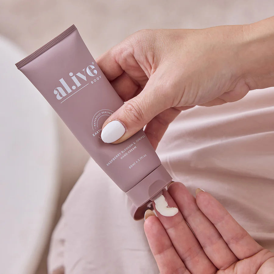 Skin Doctor Hand Cream Raspberry al.ive Body | Hand Cream - Raspberry & Juniper – Unveiling Poppy