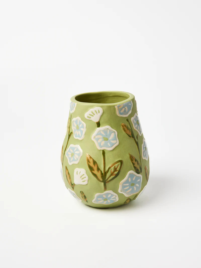 JUNIPER VASE: GREEN