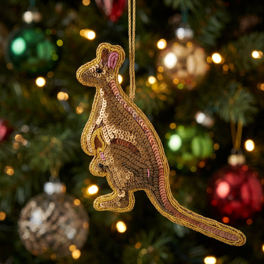 Kangaroo Christmas Decoration