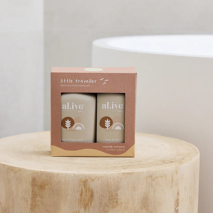Calming Oatmeal Little Traveller Set