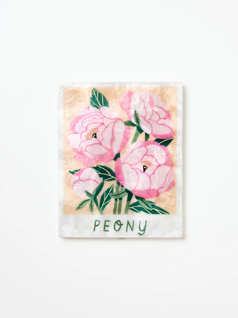 MARKET WALL ART: PEONY