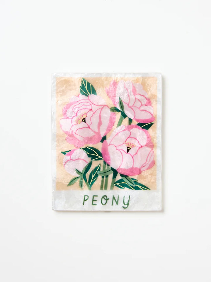 MARKET WALL ART: PEONY