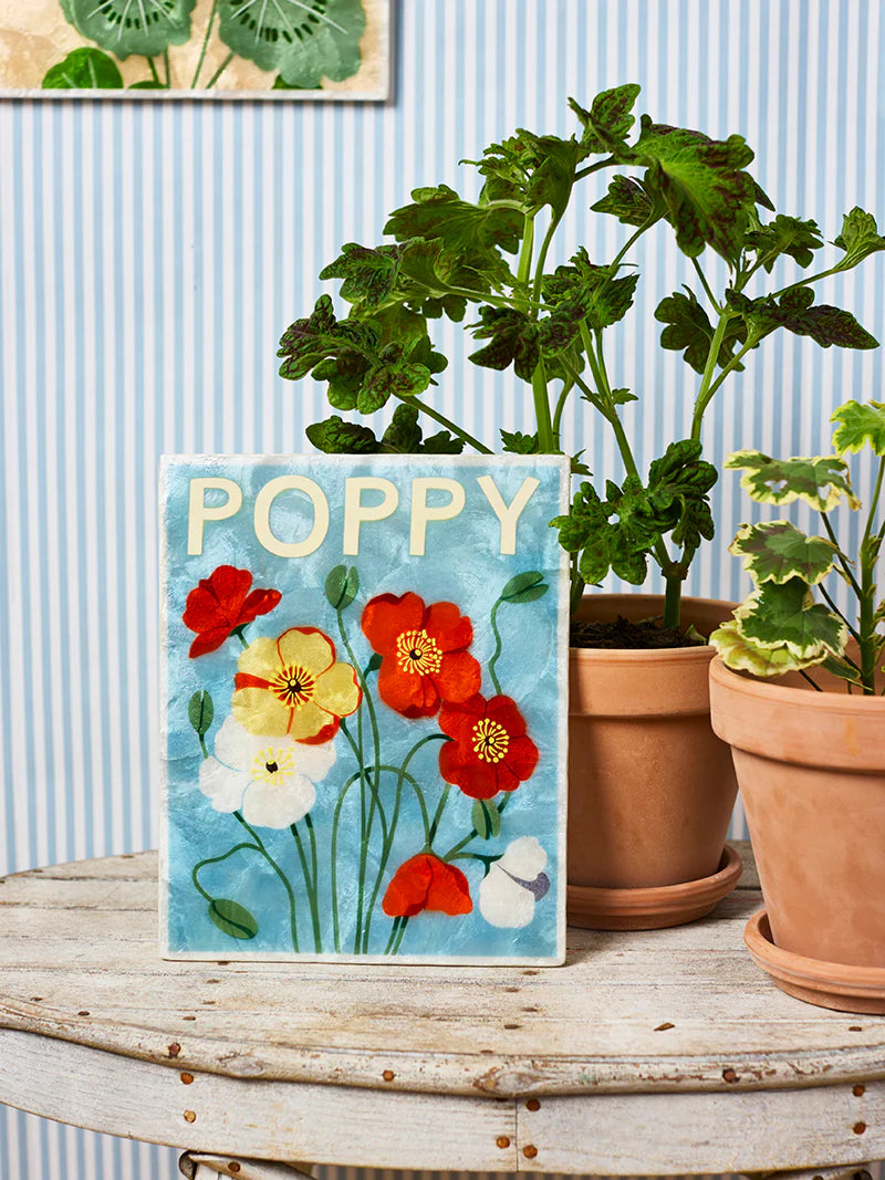 MARKET WALL ART: POPPY