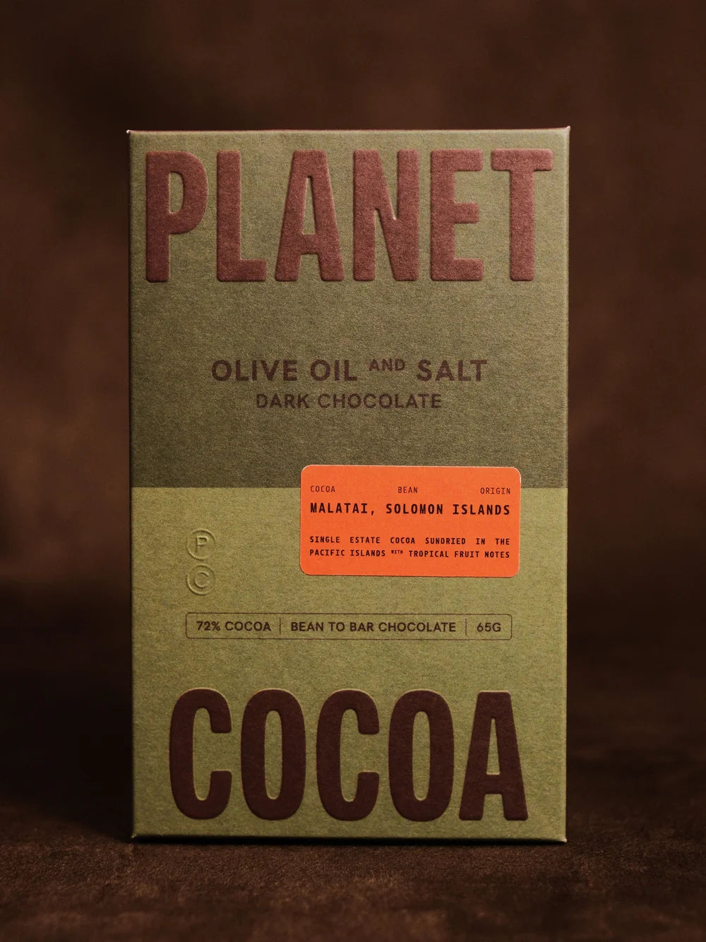 Olive Oil, Salt | Dark Chocolate