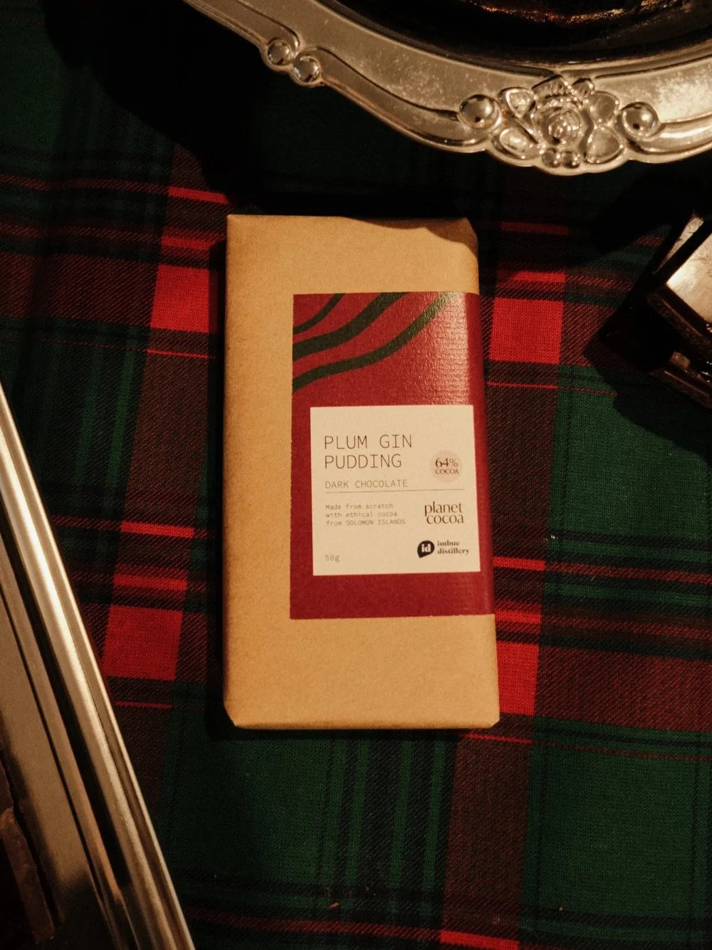 Plum Gin Pudding | Dark Chocolate