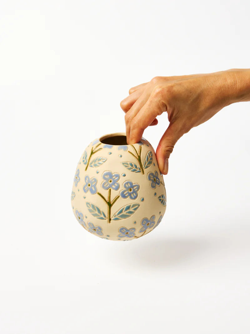 POLLEN VASE: BLUE FLORET