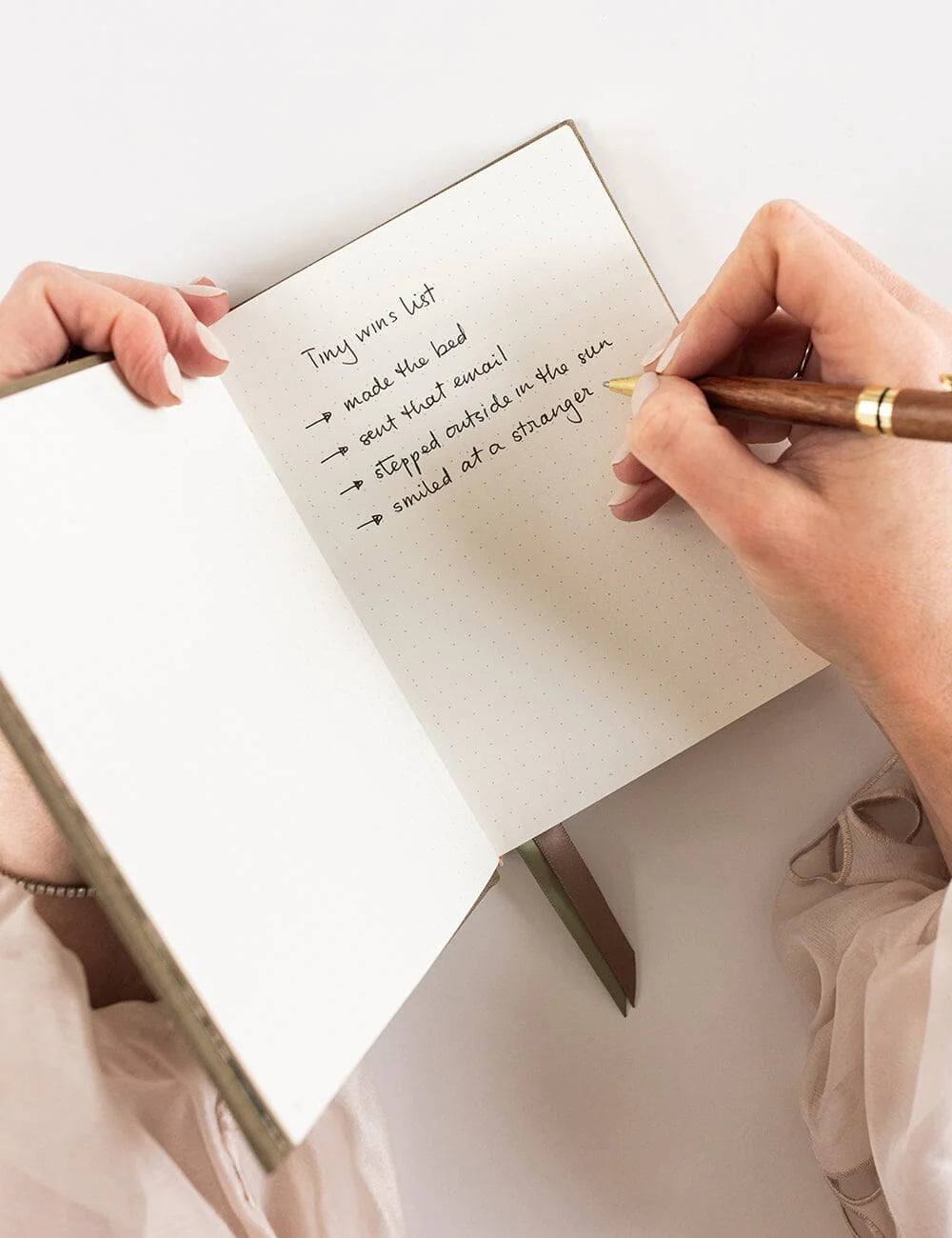 Linen Bound Pocket Journal: Saltmarsh Green