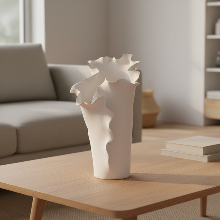 Sarah Vase White