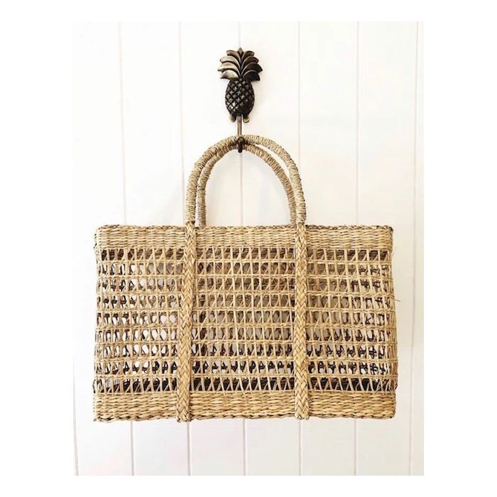 Rectangle Seagrass Net Basket