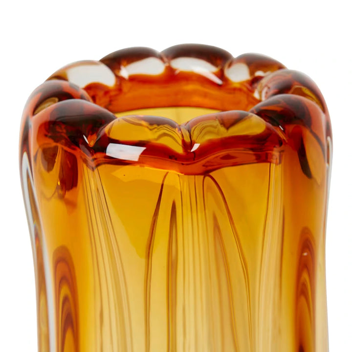 Thandie Vase Tall - Amber