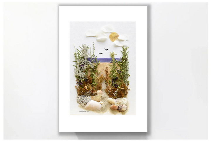 Walk to the Beach - Greeting Card