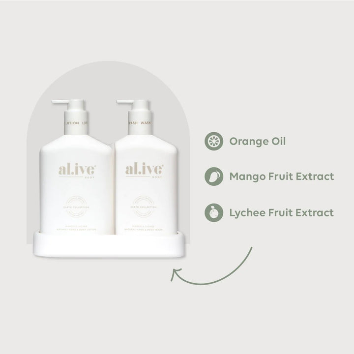 Wash & Lotion Duo - Mango & Lychee