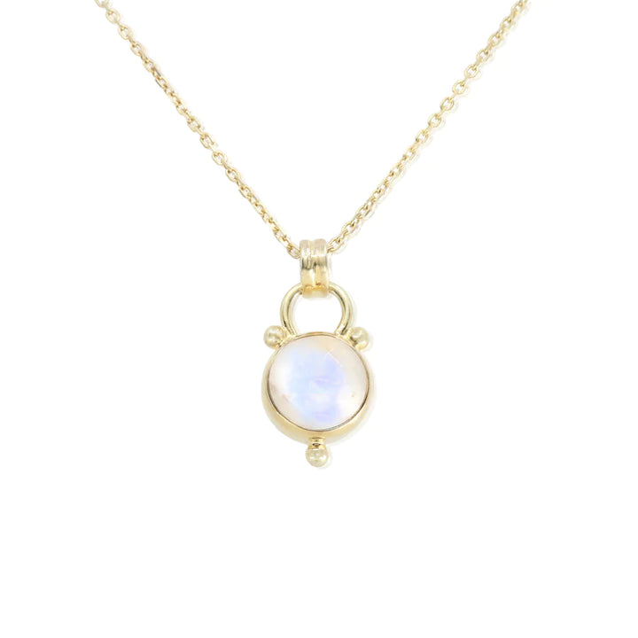 Delphi Moonstone Gold Necklace