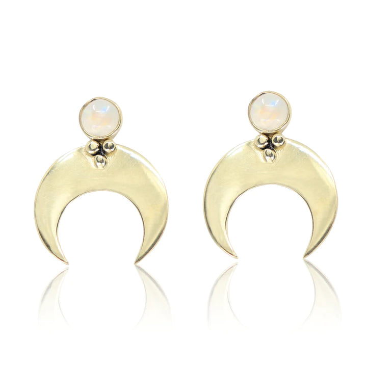 Eclipse Gold Earrings