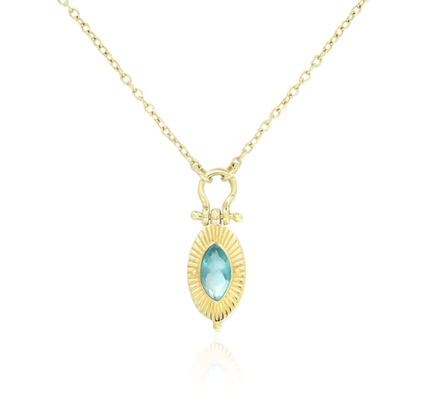 Radiance Apatite Gold Necklace