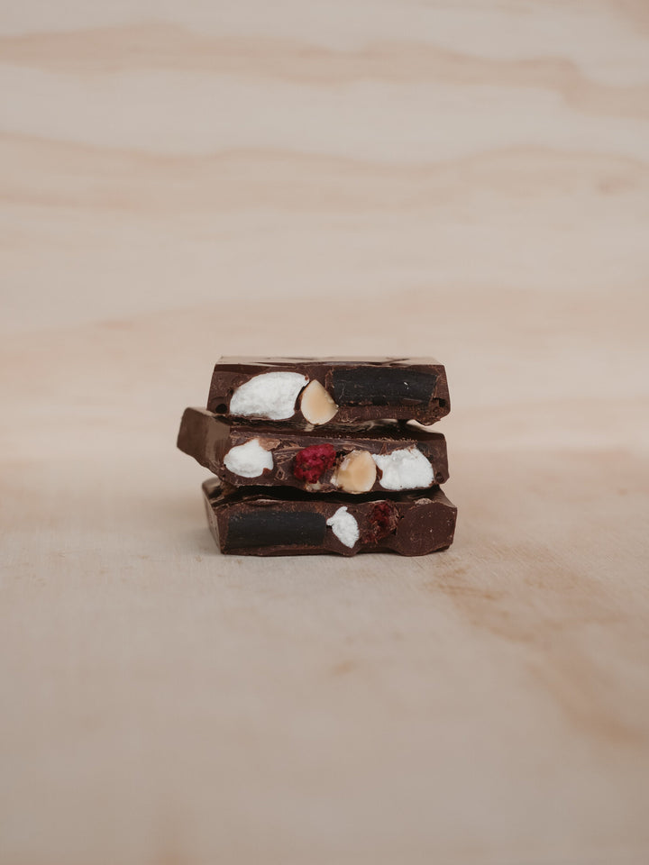 Planet Cocoa: Rocky Road: Licorice Block 72%