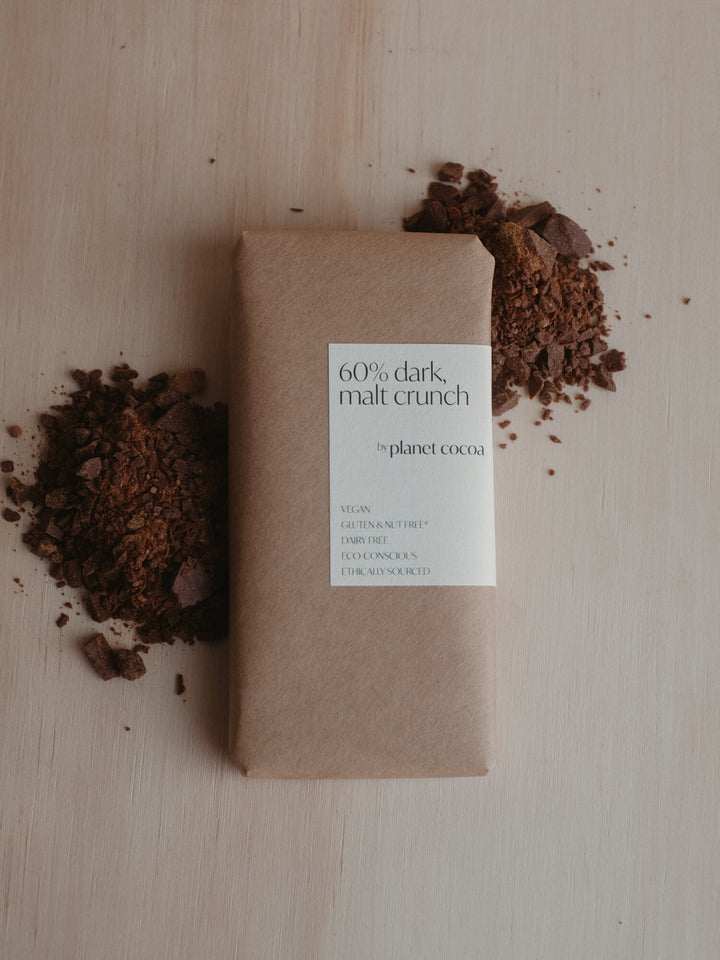 Planet Cocoa: Malt Crunch Block 60%
