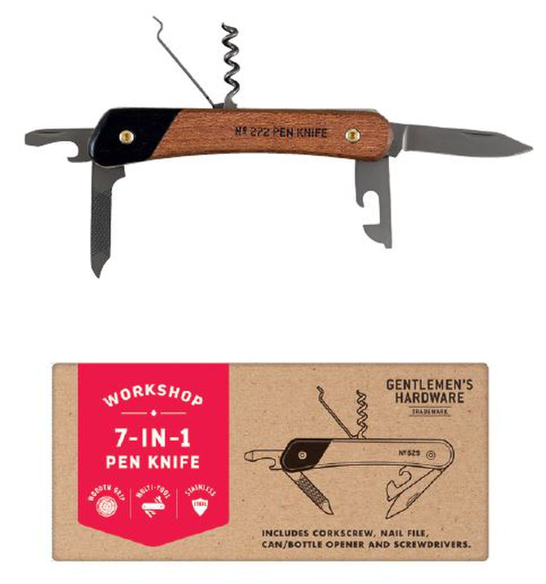 Pen Knife Multi-Tool Kraft Packaging